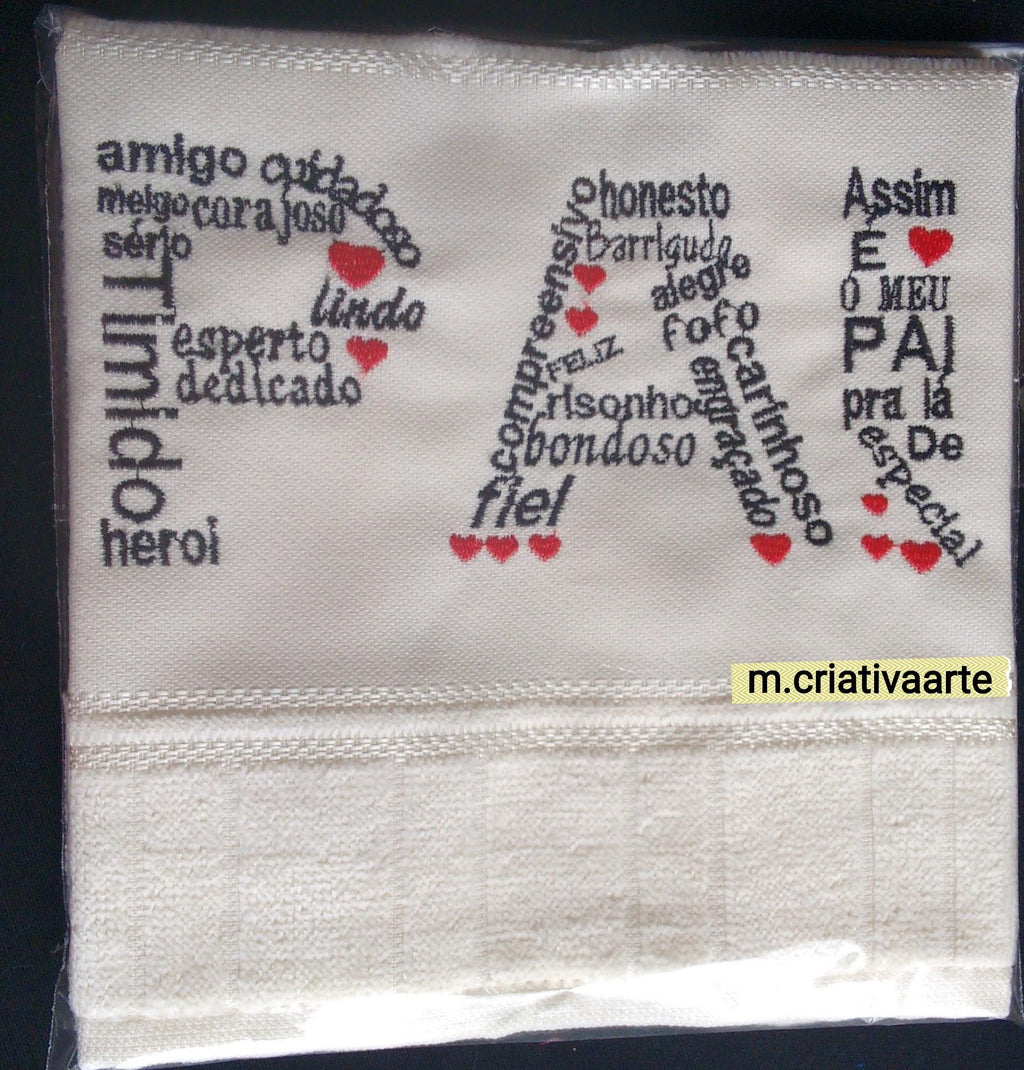 Toalha dia dos pais image 0